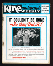 Load image into Gallery viewer, Kine Weekly No.1899 Sept 9 1943
