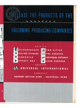 Load image into Gallery viewer, Kine Weekly No.2059 Oct 3 1946
