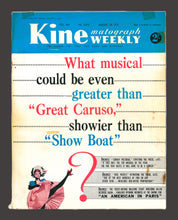 Load image into Gallery viewer, Kine Weekly No.2305 Aug 30 1951
