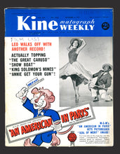 Load image into Gallery viewer, Kine Weekly No.2306 Sept 6 1951
