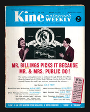 Load image into Gallery viewer, Kine Weekly No.2324 Jan 10 1952
