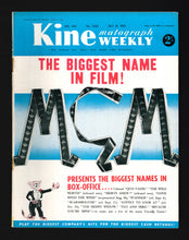 Load image into Gallery viewer, Kine Weekly No.2353 July 31 1952

