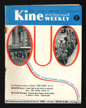 Load image into Gallery viewer, Kine Weekly No.2354 Aug 7 1952
