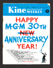 Load image into Gallery viewer, Kine Weekly No.2427 Dec 31 1953

