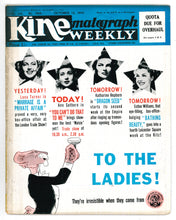 Load image into Gallery viewer, Kine Weekly No 1956 Oct 12 1944
