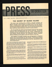 Load image into Gallery viewer, Secret of Blood Island, 1965 Press Kit
