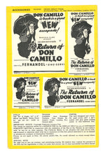 Load image into Gallery viewer, Return of Don Camillo, 1953 Press Kit
