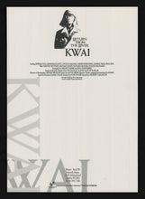 Load image into Gallery viewer, Return From The River Kwai, 1989 Press Kit
