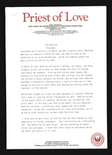 Load image into Gallery viewer, Priest Of Love, 1981 Press Kit
