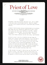 Load image into Gallery viewer, Priest Of Love, 1981 Press Kit
