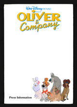 Load image into Gallery viewer, Oliver and Company, 1988 Press Kit
