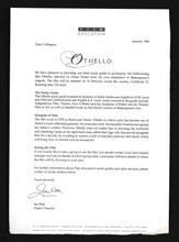 Load image into Gallery viewer, Othello, 1996 Press Kit
