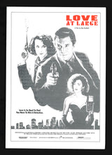 Load image into Gallery viewer, Love at Large, 1990 Press Kit (2)
