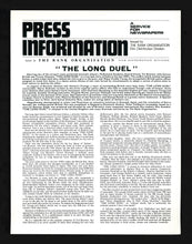 Load image into Gallery viewer, Long Duel, 1967 Press Kit
