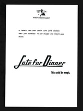 Load image into Gallery viewer, Late For Dinner, 1991 Press Kit
