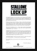 Load image into Gallery viewer, Lock Up, 1989 Press Kit
