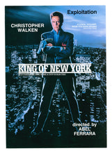 Load image into Gallery viewer, King of New York, 1990 Press Kit
