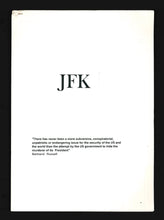 Load image into Gallery viewer, JFK, 1991 Press Kit
