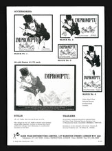 Load image into Gallery viewer, Impromptu, 1991 Press Kit
