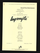 Load image into Gallery viewer, Impromptu, 1991 Press Kit
