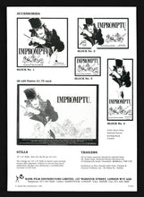 Load image into Gallery viewer, Impromptu, 1991 Press Kit (2)
