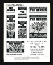 Load image into Gallery viewer, Heroes, 1977 Press Kit
