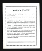 Load image into Gallery viewer, Hester Street, 1975 Press Kit
