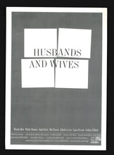 Load image into Gallery viewer, Husbands and Wives, 1992 Press Kit
