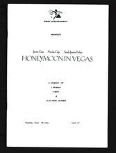 Load image into Gallery viewer, Honeymoon in Vegas, 1992 Press Kit

