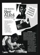 Load image into Gallery viewer, Her Alibi, 1989 Press Kit
