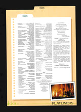 Load image into Gallery viewer, Flatliners, 1990 Press Kit (2)
