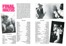 Load image into Gallery viewer, Final Analysis, 1992 Press Kit
