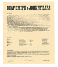 Load image into Gallery viewer, Deaf Smith &amp; Johnny Ears, 1973 Press Kit
