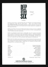 Load image into Gallery viewer, DeepStar Six, 1989 Press Kit
