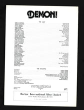 Load image into Gallery viewer, Demon aka God Told Me To, 1976 Press Kit (2)
