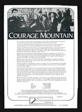 Load image into Gallery viewer, Courage Mountain, 1990 Press Kit
