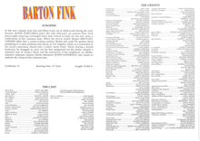 Load image into Gallery viewer, Barton Fink, 1991 Press Kit
