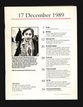 Load image into Gallery viewer, Correspondent Magazine Dec 17 1989
