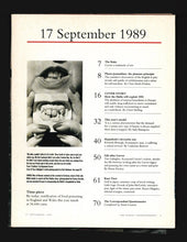 Load image into Gallery viewer, Correspondent Magazine Sept 17 1989
