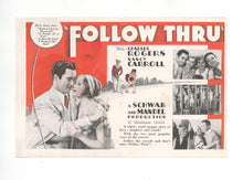 Load image into Gallery viewer, Follow Thru, 1930
