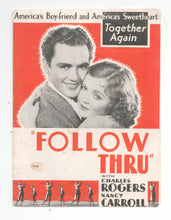 Load image into Gallery viewer, Follow Thru, 1930
