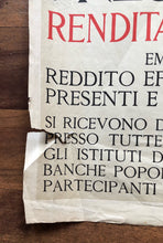 Load image into Gallery viewer, Prestito Nazionale c 1916

