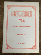 Load image into Gallery viewer, Privilege Club No 45
