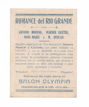 Load image into Gallery viewer, Romance of Rio Grande, 1929
