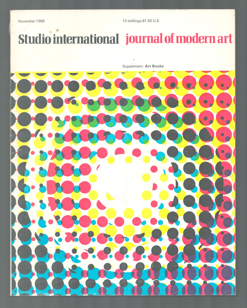Studio International Nov 1968 – Vintage Magazine Company