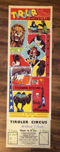 Load image into Gallery viewer, Tiroler Circus, 1963
