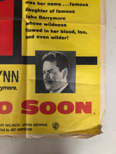 Load image into Gallery viewer, Too Much Too Soon, 1958
