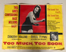 Load image into Gallery viewer, Too Much Too Soon, 1958
