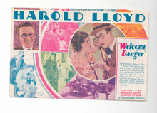 Load image into Gallery viewer, Welcome Danger, 1929
